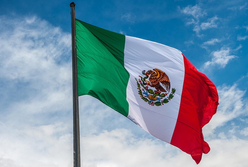Флаг Мексики.