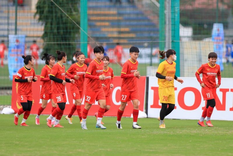 Женская сборная Вьетнама по футболу. Фото: Федерация футбола Вьетнама
