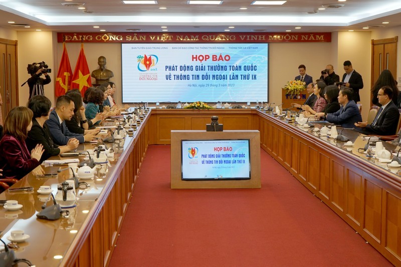 Общий вид пресс-конференции. Фото: Динь Чыонг