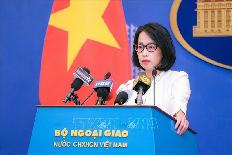 Заместитель официального представителя МИД Вьетнама Фам Тху Ханг. Фото: ВИА
