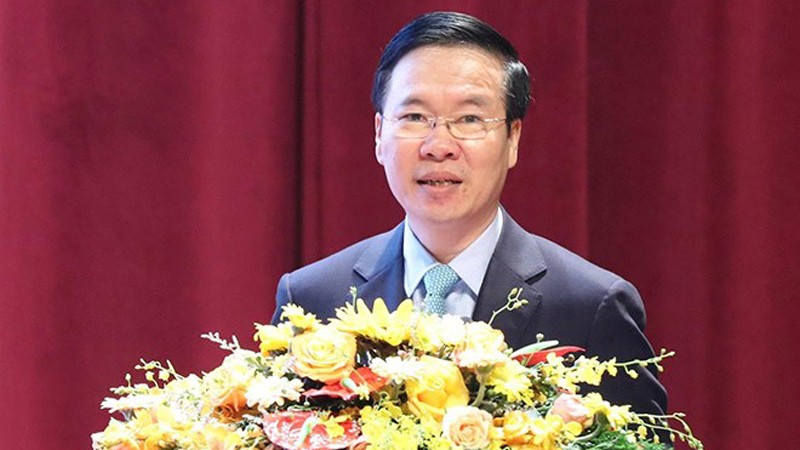 Президент Вьетнама Во Ван Тхыонг.