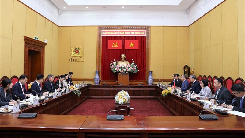 Общий вид переговоров. Фото: bocongan.gov.vn