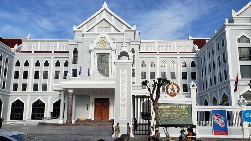 Здание Народной партии Камбоджи в Пномпене. Фото: ВИА