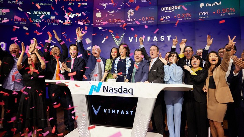 С этим мероприятием VinFast продемонстрировала свою роль первопроходца на международном рынке капитала.