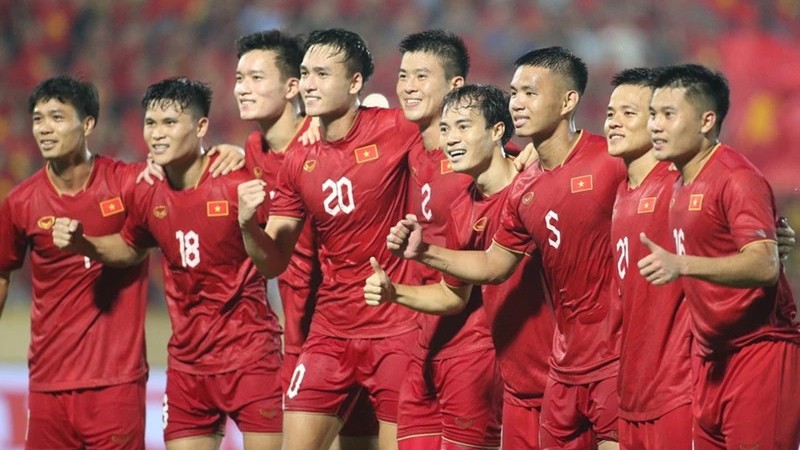 Мужская сборная Вьетнама по футболу. Фото: Федерация футбола Вьетнама
