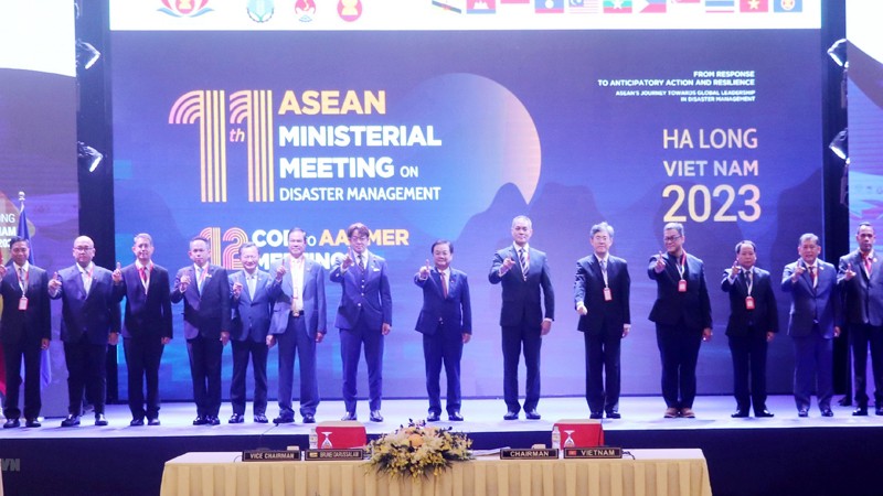 Министры и заместители министров стран-членов АСЕАН на конференции. Фото: ВИА