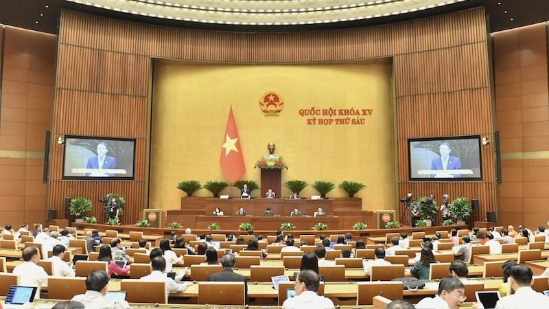 Общий вид заседания 3 ноября. Фото: Данг Кхоа