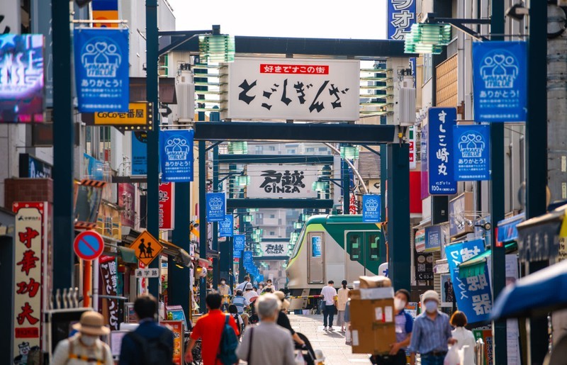 Тогоси-Гиндза – один из районов, который любят туристы, посещающие Токио. Фото: JNTO
