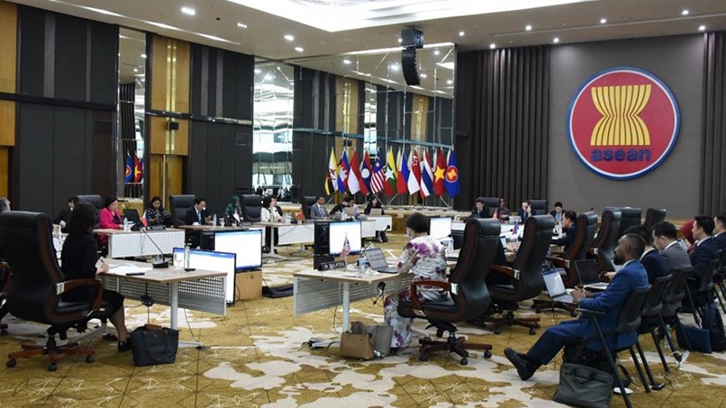 Общий вид заседания. Фото: Совместный комитет по сотрудничеству АСЕАН-Южная Корея