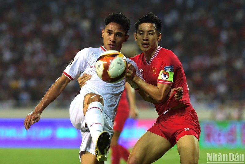 Матч завершился со счетом 0:3 в пользу индонезийских игроков. Фото: Чан Хай