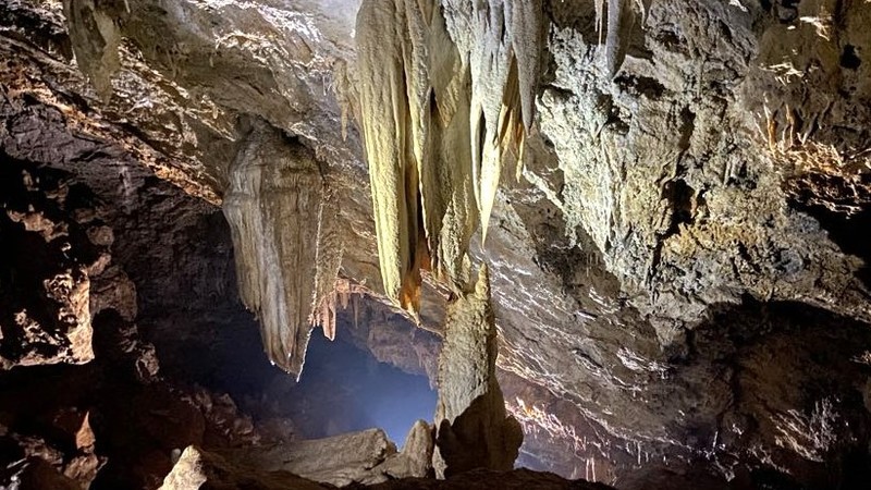 Недавно обнаруженная пещера. Фото: Экспедиционная команда