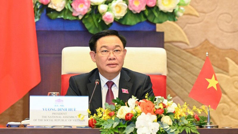 Председатель Национального собрания Вьетнама Выонг Динь Хюэ.