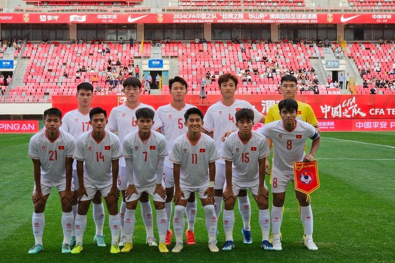 Стартовый состав сборной U19 Вьетнама.