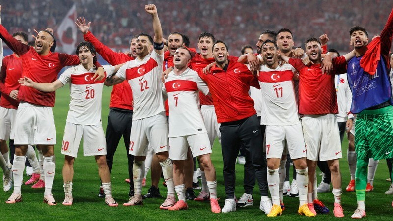 Сборная Турции победила Австрию и стала последним четвертьфиналистом Евро-2024. Фото: УЕФА