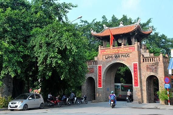 Ворота в деревню. Фото: dangcongsan.vn