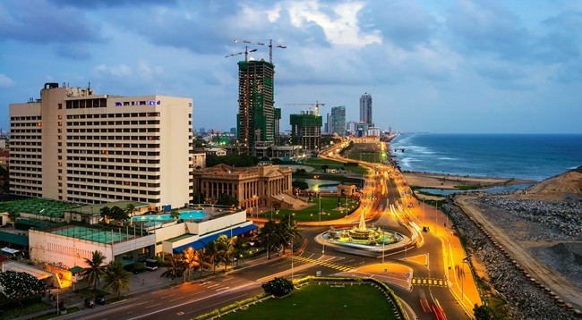 Вид на город Коломбо, Шри-Ланка. Фото: РИА Новости
