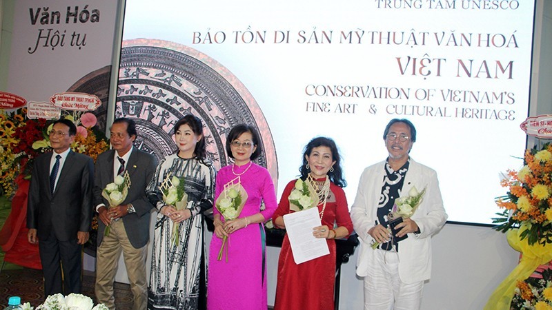 Открытие Центра ЮНЕСКО по сохранению вьетнамского художественного и культурного наследия. Фото: Линь Бао