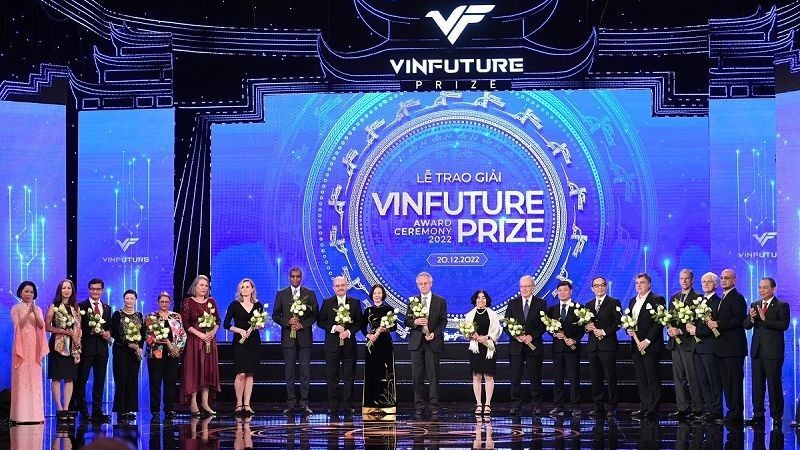 Церемония вручения премии VinFuture 2022 г.