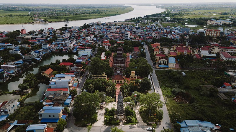 Пагода Коле находится примерно в 15 км от центра города Намдинь. Фото: vietnamnet.vn