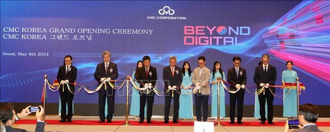 Церемония открытия офиса CMC в Южной Корее. Фото: ВИА