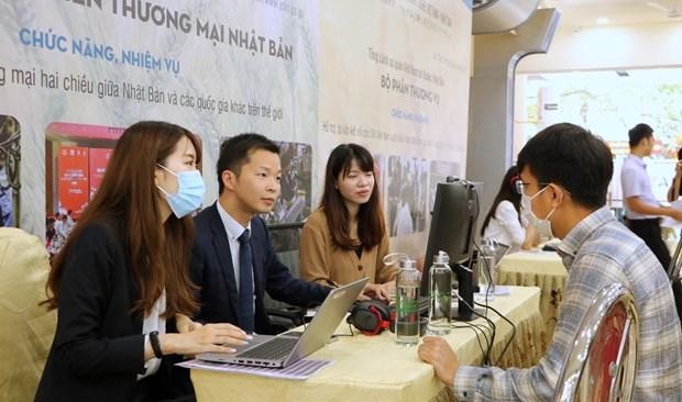 Организация по содействию торговле Японии (JETRO) консультирует вьетнамские предприятия. Фото: VNA