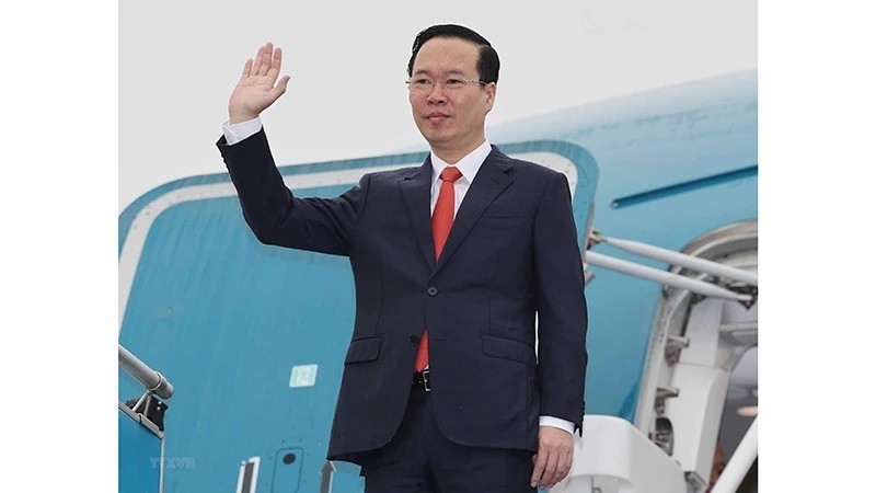 Президент Вьетнама Во Ван Тхыонг. Фото: ВИА