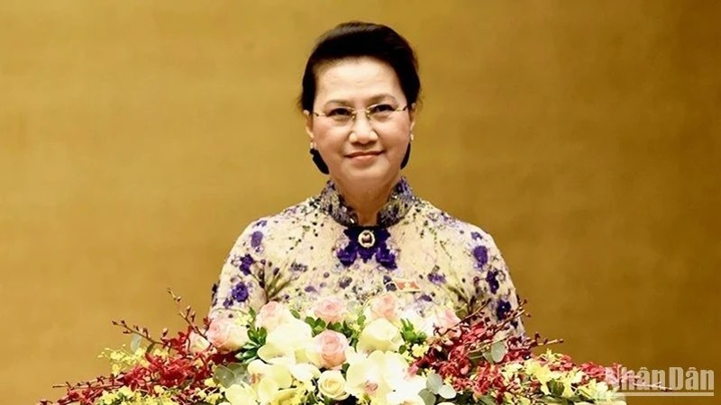 Бывший Председатель НС Вьетнама Нгуен Тхи Ким Нган.
