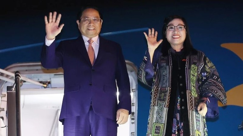 Премьер-министр Фам Минь Тьинь с супругой прибыл в Анкару, начав официальный визит в Турцию. Фото: ВИА