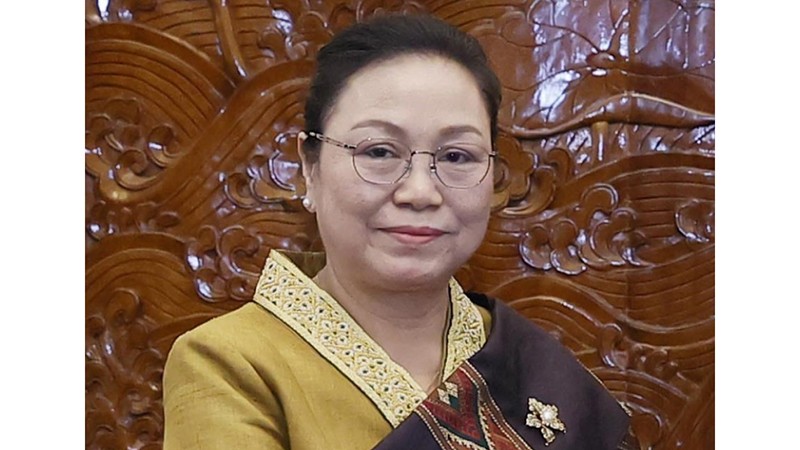 Посол Лаоса во Вьетнаме Кхамфао Эрнтаван. Фото: ВИА