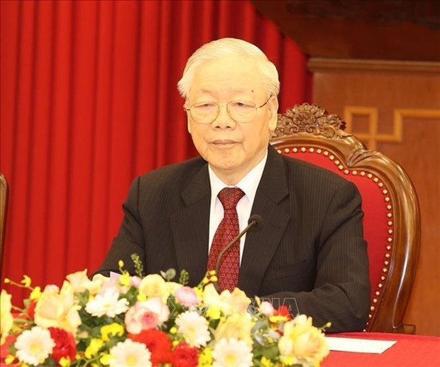 Генеральный секретарь ЦК КПВ Нгуен Фу Чонг. (Фото: ВИA)