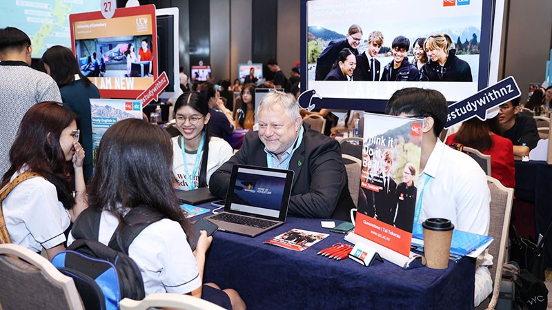 Образование является важным направлением сотрудничества между Вьетнамом и Новой Зеландией. Фото: Посольство Новой Зеландией во Вьетнаме