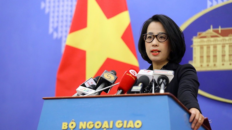 Официальный представитель Министерства иностранных дел Вьетнама Фам Тху Ханг. Фото: ВИА