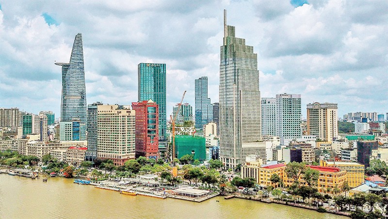 Город Хошимин стремится к зеленому устойчивому развитию. Фото: Хоанг Чиеу