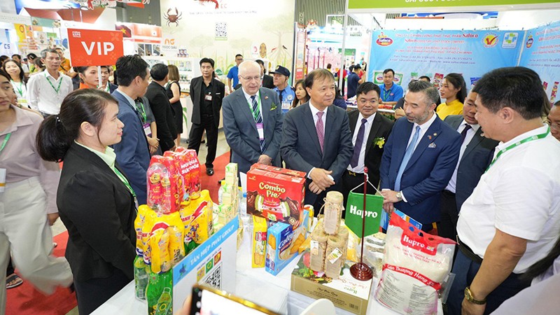 Стенд на Vietnam Food Expo 2023 года. Фото: ВИА