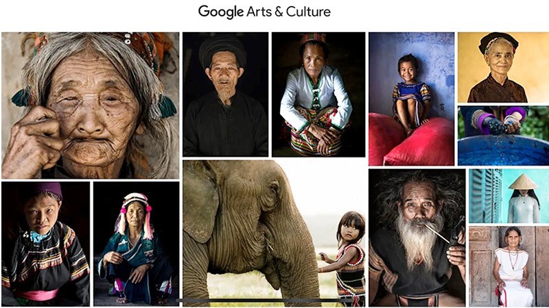 Фотографии о народностях Вьетнама размещены на платформе «Google Искусство и культура». Фото с экрана