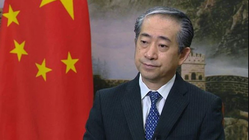 Посол Китая во Вьетнаме Сюн Бо. Фото: ВИА