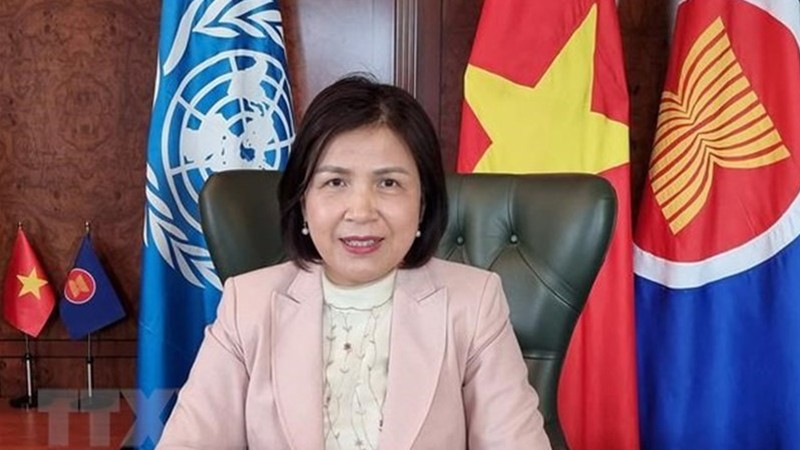 Посол Ле Тхи Тует Май. Фото: ВИА