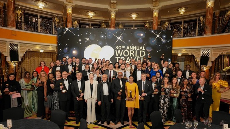 На состоявшейся 1 декабря церемонии вручения премии World Travel Awards Вьетнам получил звание «Лидирующее направление наследия мира». Фото: WTA