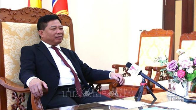 Посол Вьетнама в Камбодже Нгуен Хюи Танг. Фото: ВИА