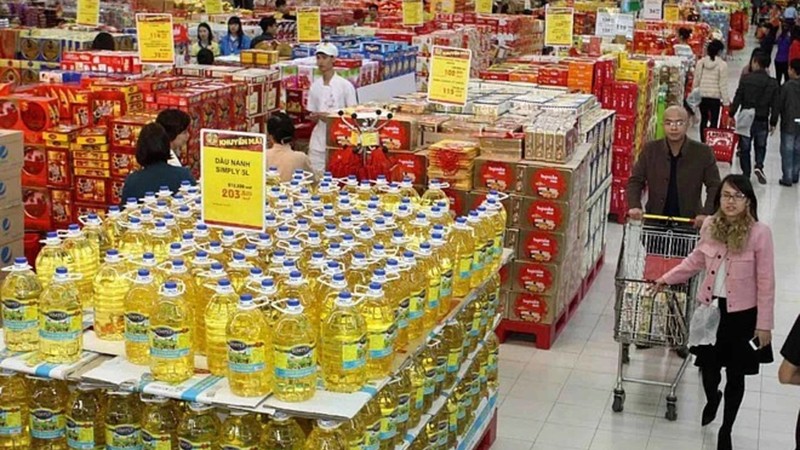 Продукция, произведенная во Вьетнаме, все чаще доминирует на полках супермаркетов. Фото: ВИA