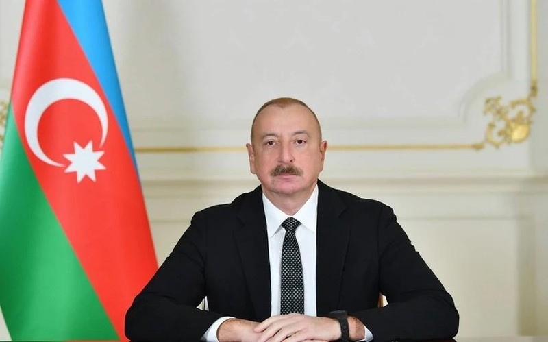 Президент Азербайджанской Республики Ильхам Гейдарович Алиев.