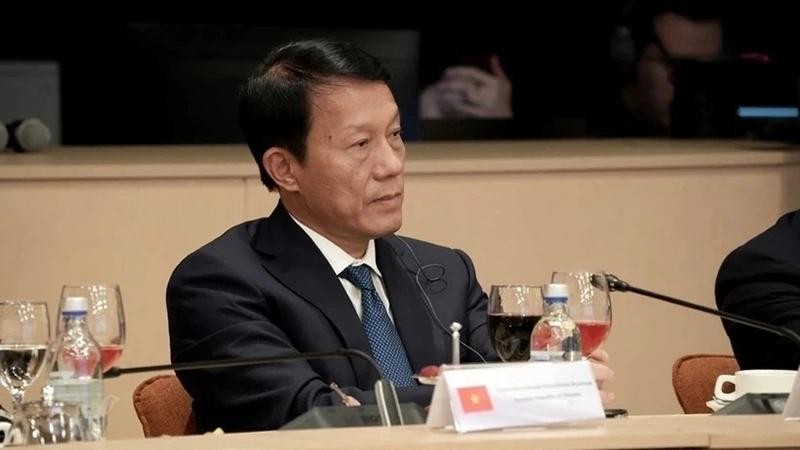 Генерал Лыонг Там Куанг, член Политбюро и министр общественной безопасности, принял участие в консультационной сессии между высшими руководителями АСЕАН и России, отвечающими за безопасность (Фото: ВИА)
