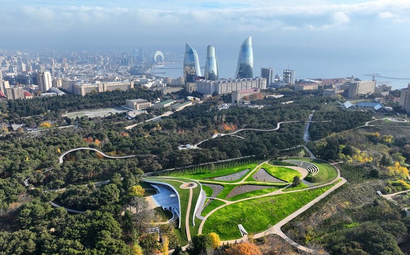 Баку - столица Азербайджана. Фото: report.az