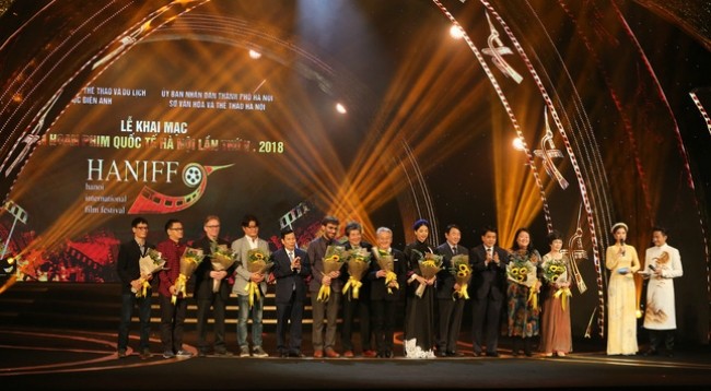 5-ый Ханойский международный кинофестиваль проходит с 27 по 31 октября. Фото: VTV