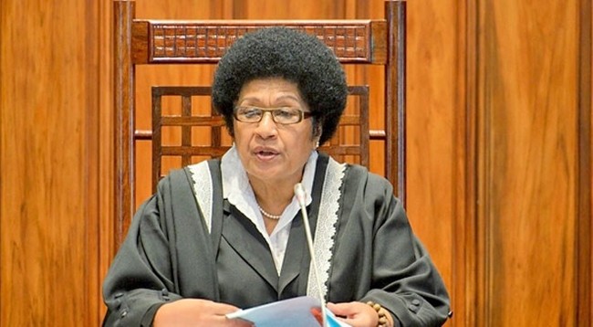 Спикер Парламента Республики Фиджи Джико Фатафэи Лувени. Фото: fijisun.com.fj