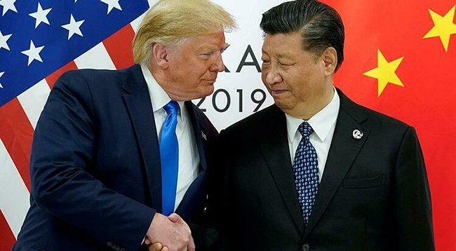 Дональд Трамп и Си Цзиньпин на саммите G20 в Японии. Фото: Рейтер