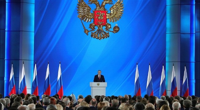 Послание Президента Федеральному Собранию. Фото: kremlin.ru