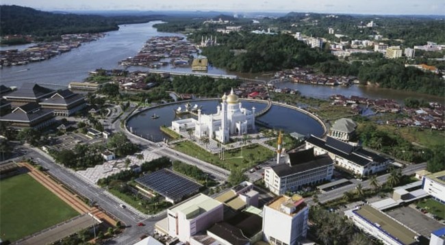 Столица Брунея Бандар-Сери-Бегаван. Фото: CNN