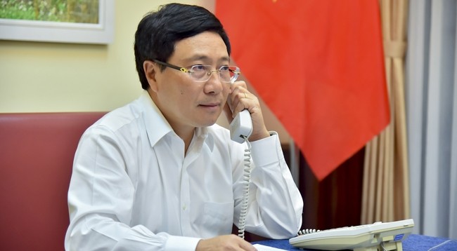 Вице-премьер, Министр иностранных дел Вьетнама Фам Бинь Минь. Фото: МИД Вьетнама