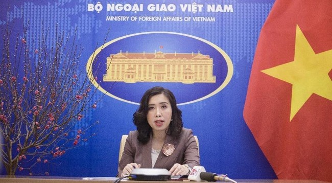 Официальный представитель МИД Вьетнама Ле Тхи Тху Ханг. Фото: baophapluat.vn